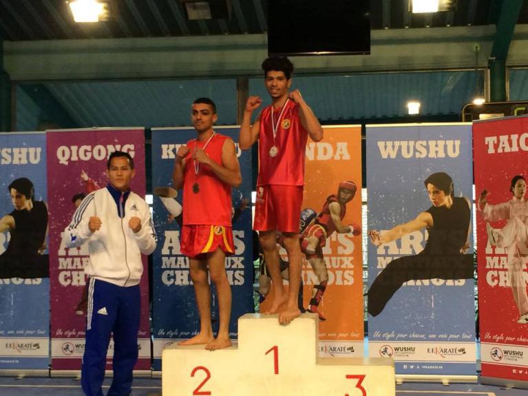 Bilal Talha, Champion de France Sanda 2015 Bilal Talha, Champion de France Sanda 2015