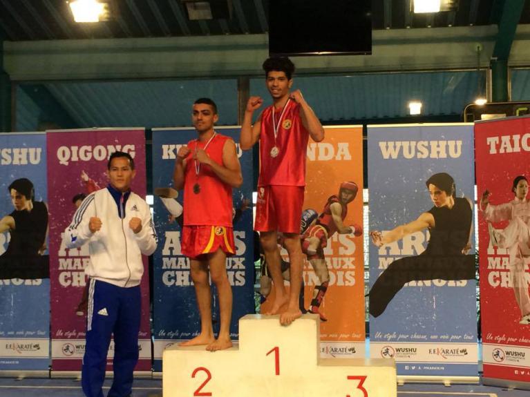 Bilal Talha, Champion de France Sanda 2015