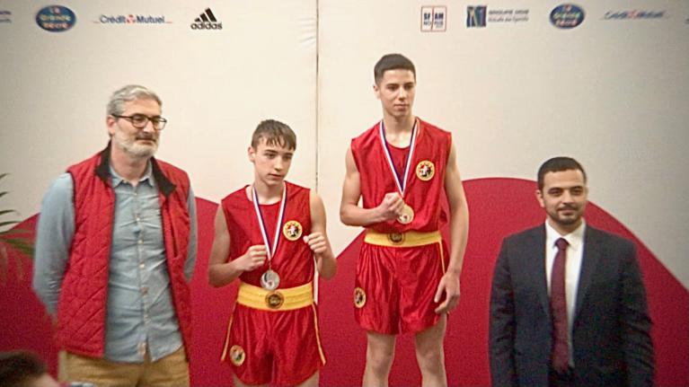 Championnat national Sanda avril 2022, Yanis médaillé d'or. Championnat national Sanda avril 2022, Yanis médaillé d'or.