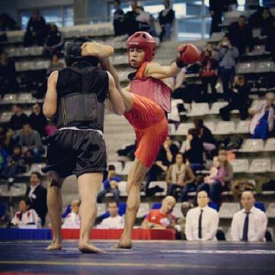 Bilal Talha - Championnat de france 2014 de Wushu sportif.