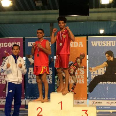 Bilal Talha, Champion de France 2015.